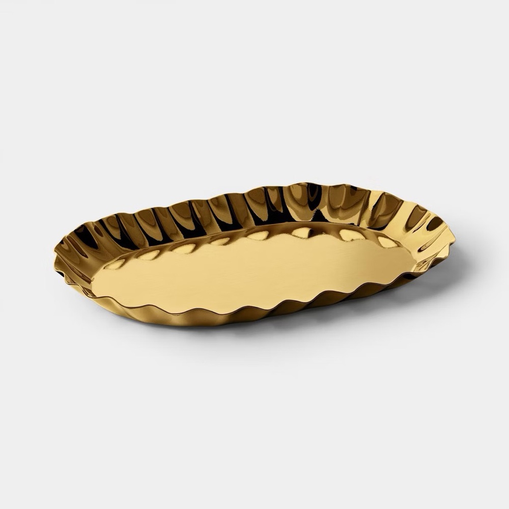 Catchall nwt Tray Gold - Threshold